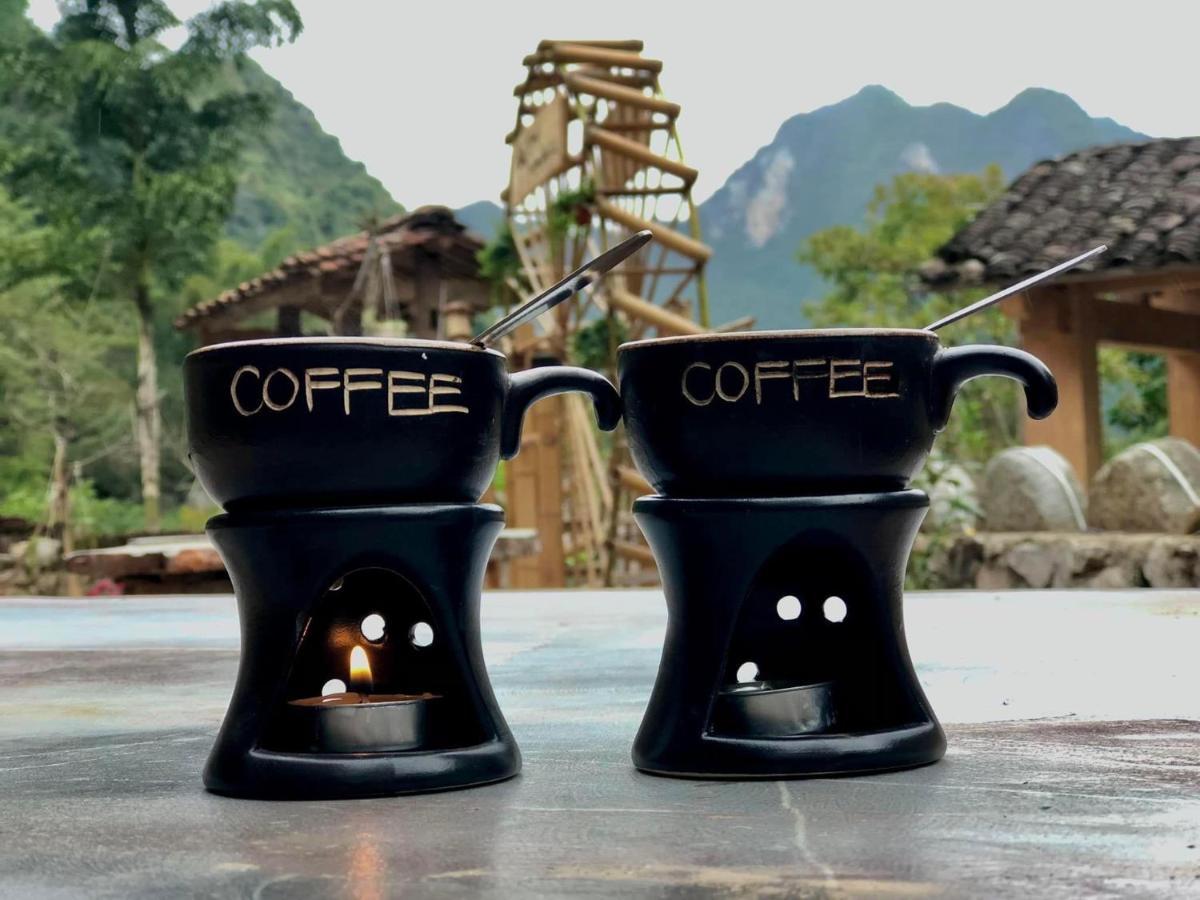 Tày Homestay Làng Đá Cổ Khuổi Ky- Bản Giốc Cao Bang Esterno foto