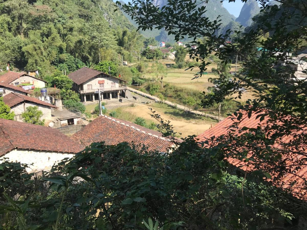 Tày Homestay Làng Đá Cổ Khuổi Ky- Bản Giốc Cao Bang Esterno foto