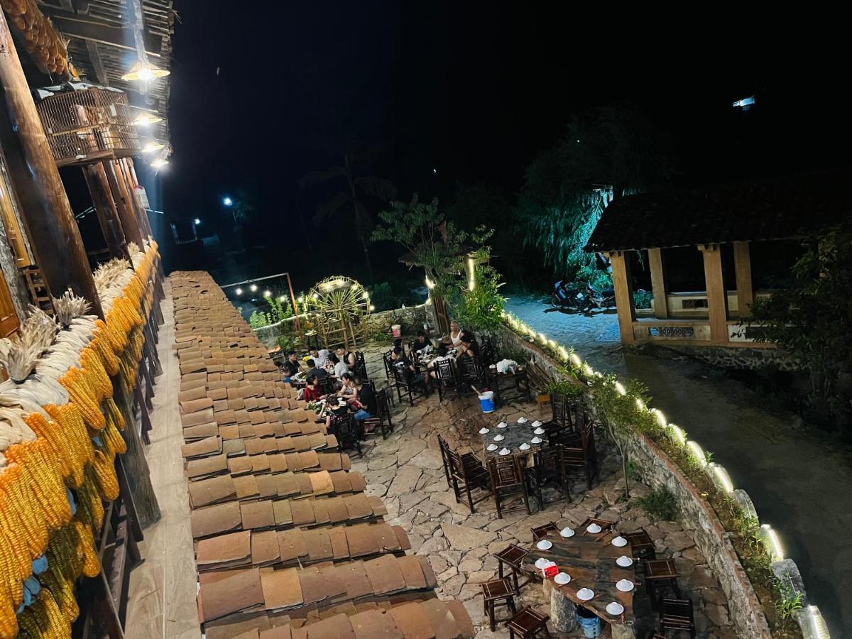 Tày Homestay Làng Đá Cổ Khuổi Ky- Bản Giốc Cao Bang Esterno foto
