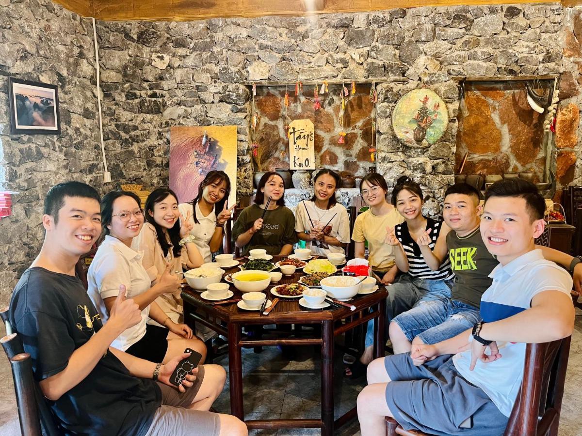 Tày Homestay Làng Đá Cổ Khuổi Ky- Bản Giốc Cao Bang Esterno foto