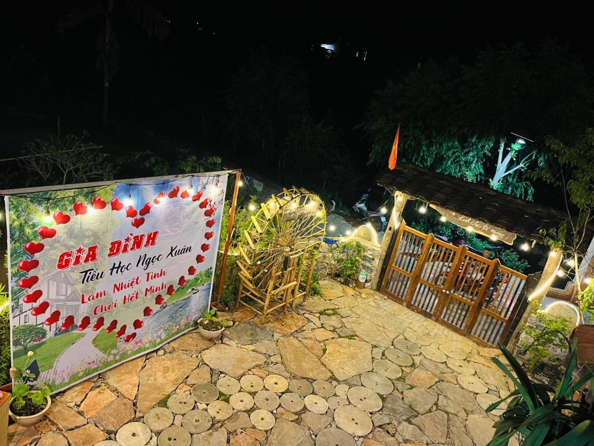Tày Homestay Làng Đá Cổ Khuổi Ky- Bản Giốc Cao Bang Esterno foto