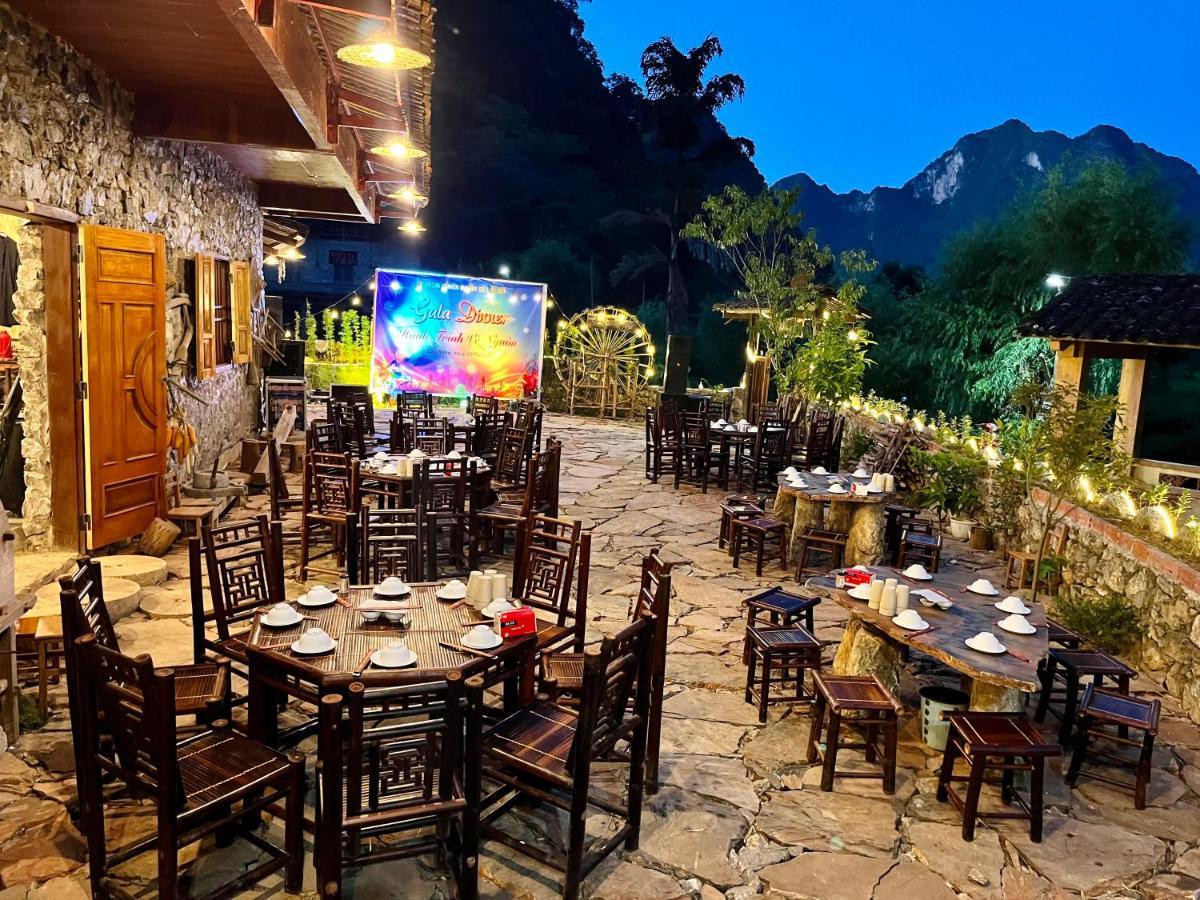 Tày Homestay Làng Đá Cổ Khuổi Ky- Bản Giốc Cao Bang Esterno foto