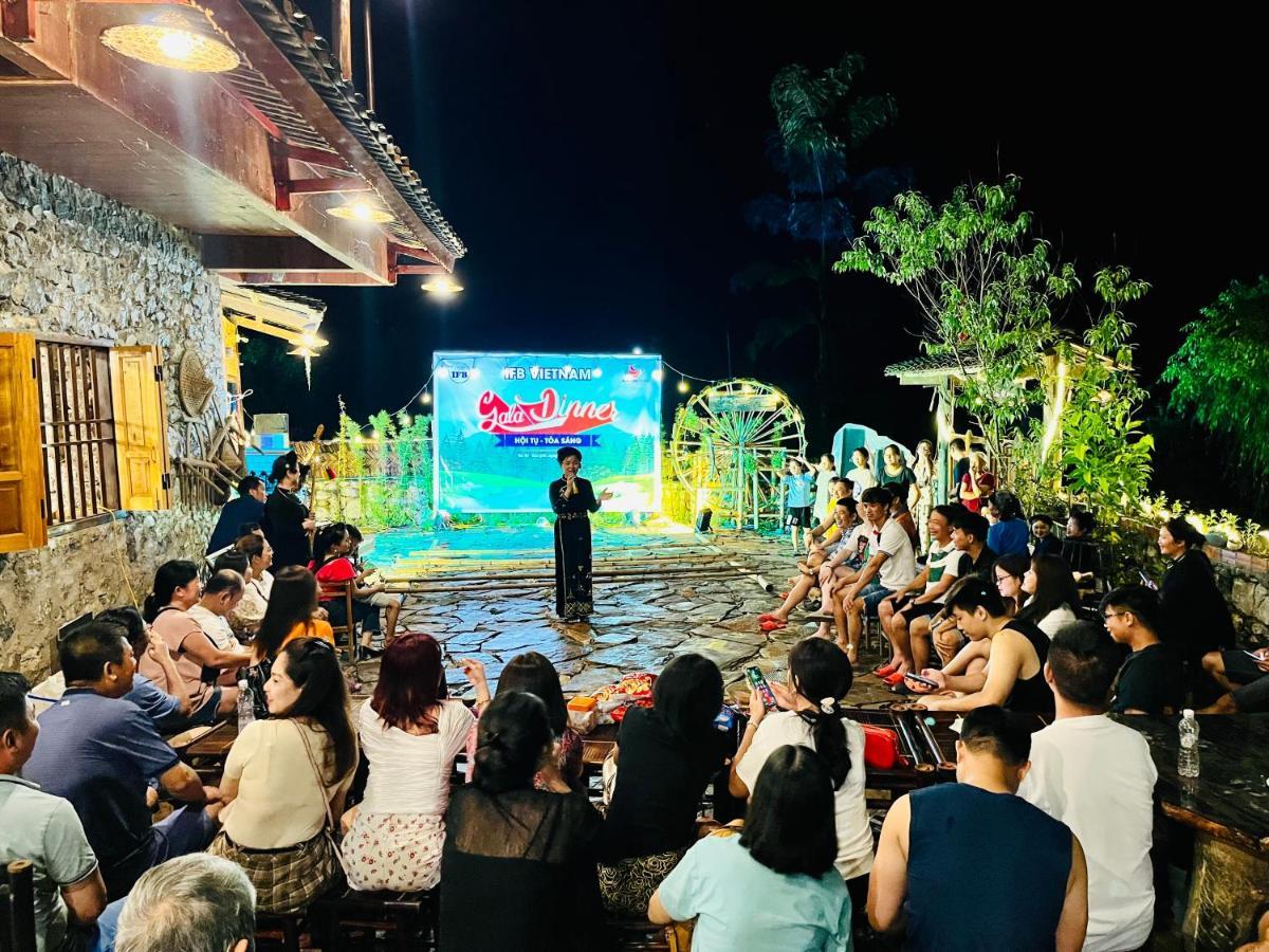 Tày Homestay Làng Đá Cổ Khuổi Ky- Bản Giốc Cao Bang Esterno foto